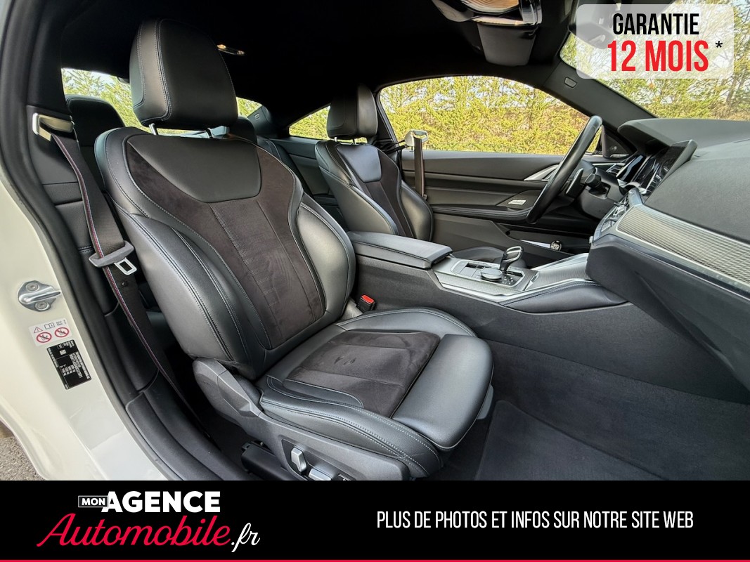 BMW SERIE 4 420 D COUPE MSPORT *HISTORIQUE 100% BMW*ATTELAGE ELEC*HARMAN KARDON*SIEGES VOLANT CHAUFFANTS*CAMERA 360/ GARANTIE 12 MOIS