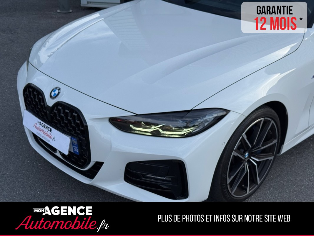 BMW SERIE 4 420 D COUPE MSPORT *HISTORIQUE 100% BMW*ATTELAGE ELEC*HARMAN KARDON*SIEGES VOLANT CHAUFFANTS*CAMERA 360/ GARANTIE 12 MOIS