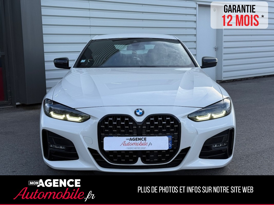 BMW SERIE 4 420 D COUPE MSPORT *HISTORIQUE 100% BMW*ATTELAGE ELEC*HARMAN KARDON*SIEGES VOLANT CHAUFFANTS*CAMERA 360/ GARANTIE 12 MOIS