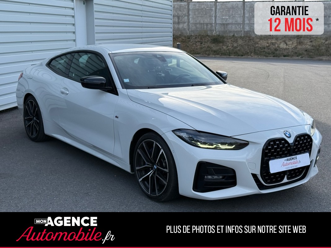 BMW SERIE 4 420 D COUPE MSPORT *HISTORIQUE 100% BMW*ATTELAGE ELEC*HARMAN KARDON*SIEGES VOLANT CHAUFFANTS*CAMERA 360/ GARANTIE 12 MOIS