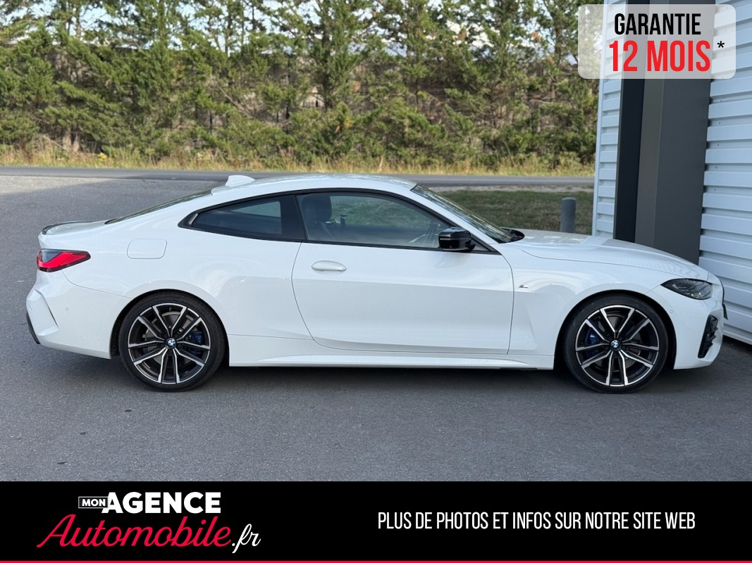 BMW SERIE 4 420 D COUPE MSPORT *HISTORIQUE 100% BMW*ATTELAGE ELEC*HARMAN KARDON*SIEGES VOLANT CHAUFFANTS*CAMERA 360/ GARANTIE 12 MOIS