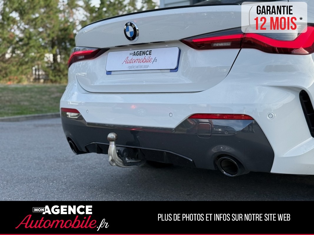 BMW SERIE 4 420 D COUPE MSPORT *HISTORIQUE 100% BMW*ATTELAGE ELEC*HARMAN KARDON*SIEGES VOLANT CHAUFFANTS*CAMERA 360/ GARANTIE 12 MOIS