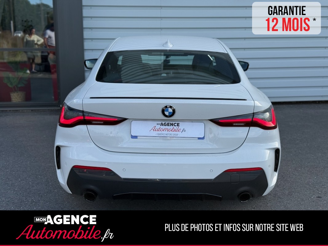 BMW SERIE 4 420 D COUPE MSPORT *HISTORIQUE 100% BMW*ATTELAGE ELEC*HARMAN KARDON*SIEGES VOLANT CHAUFFANTS*CAMERA 360/ GARANTIE 12 MOIS