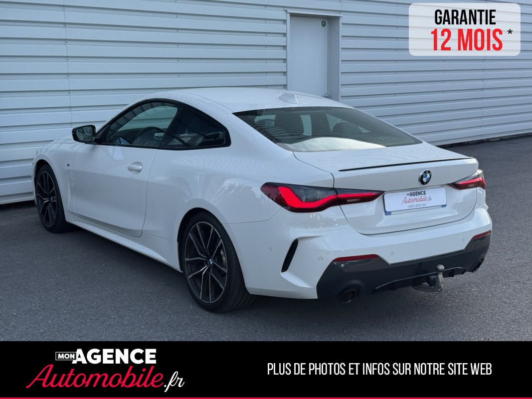 BMW SERIE 4 420 D COUPE MSPORT *HISTORIQUE 100% BMW*ATTELAGE ELEC*HARMAN KARDON*SIEGES VOLANT CHAUFFANTS*CAMERA 360/ GARANTIE 12 MOIS