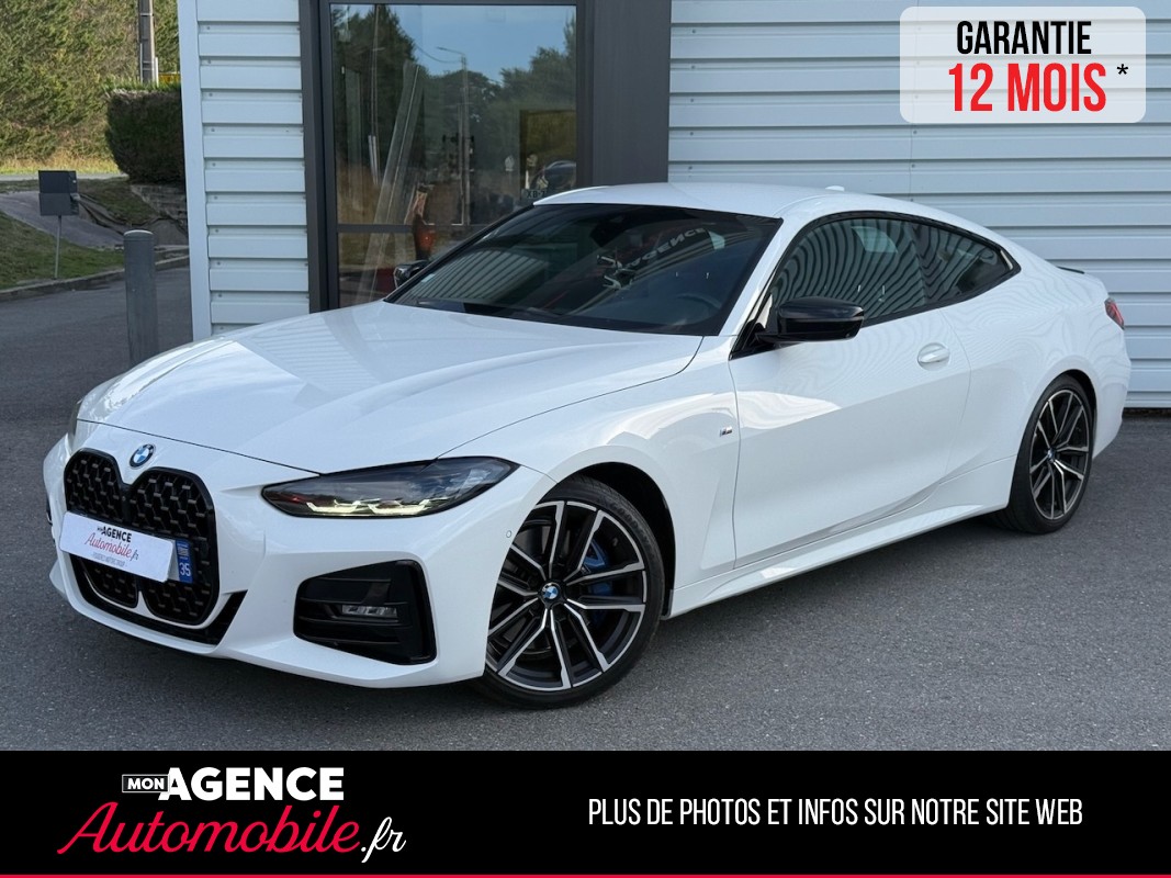 BMW SERIE 4 420 D COUPE MSPORT *HISTORIQUE 100% BMW*ATTELAGE ELEC*HARMAN KARDON*SIEGES VOLANT CHAUFFANTS*CAMERA 360/ GARANTIE 12 MOIS