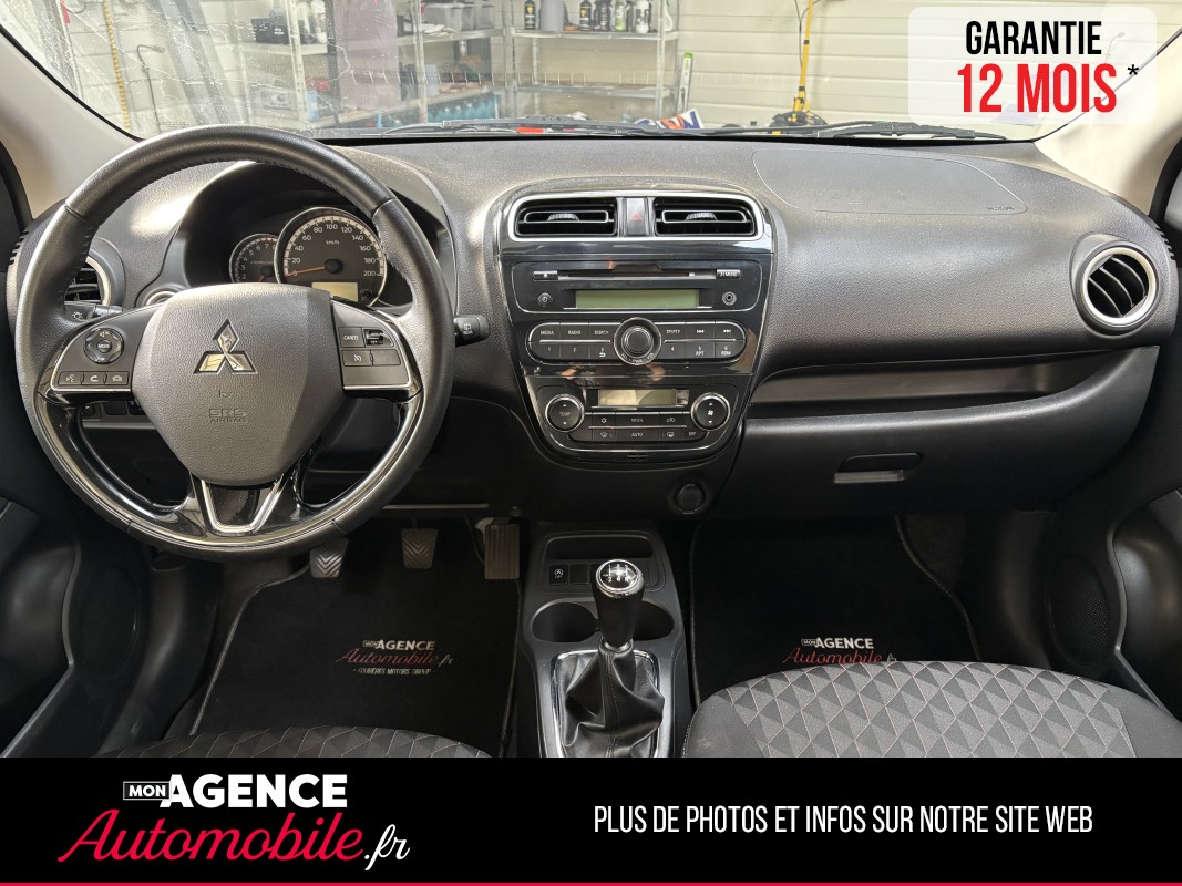 Mitsubishi SPACE STAR Phase 2 Space Star Red Line 80 CH / Garantie 12 Mois