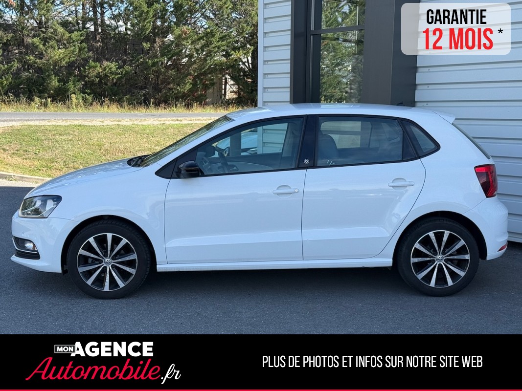 Volkswagen POLO V 1.2 TSI 90ch BEATS Audio *KIT DISTRIBUTION 2025*CAMERA*CARPLAY*RADAR AV AR*SIEGES SEMI-CUIR / GARANTIE 12 MOIS