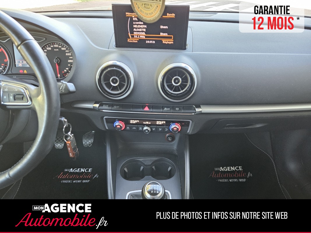 Audi A3 2.0 TDI 150 AMBITION 3 PORTES BVM6