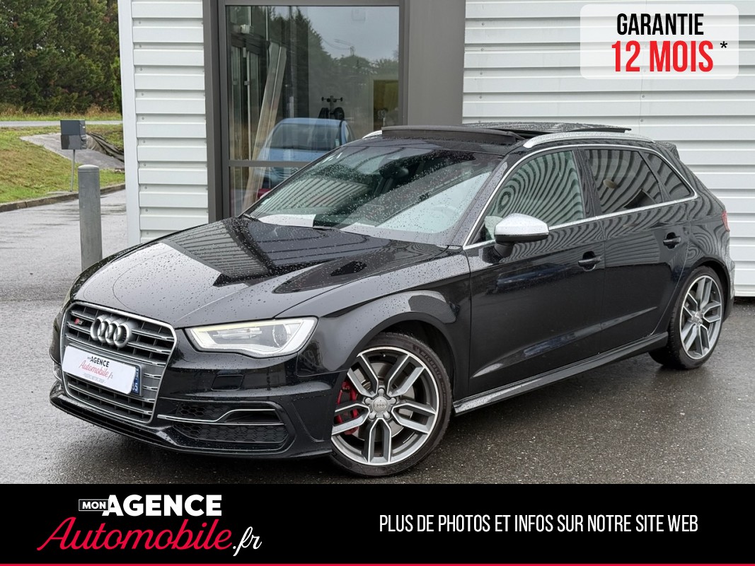 Audi S3 SPORTBACK 2.0 TFSI 300CH Boite Mécanique  QUATTRO *CARPLAY*TOIT OUVRANT*SIEGES CHAUFFANTS / GARANTIE 12 MOIS