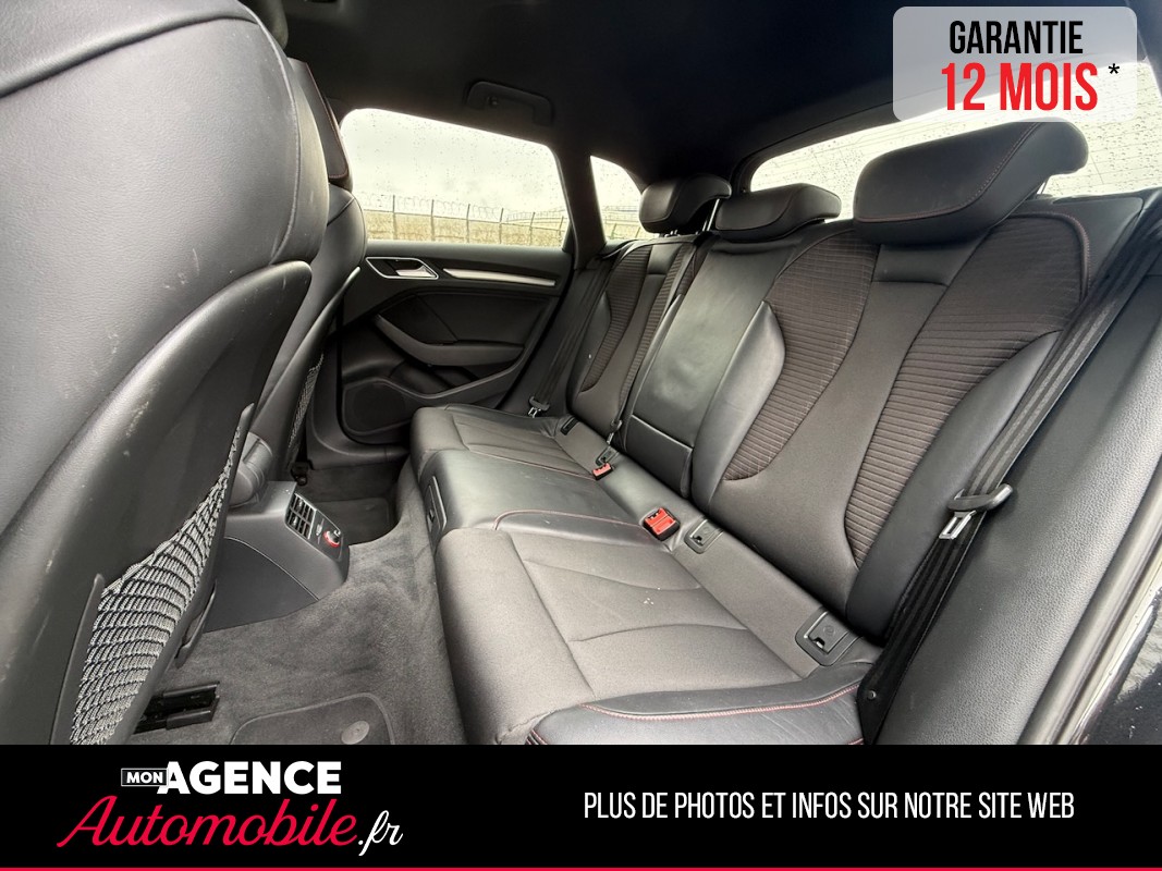 Audi S3 SPORTBACK 2.0 TFSI 300CH Boite Mécanique  QUATTRO *CARPLAY*TOIT OUVRANT*SIEGES CHAUFFANTS / GARANTIE 12 MOIS