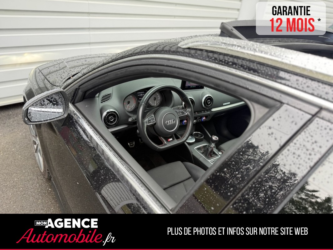 Audi S3 SPORTBACK 2.0 TFSI 300CH Boite Mécanique  QUATTRO *CARPLAY*TOIT OUVRANT*SIEGES CHAUFFANTS / GARANTIE 12 MOIS