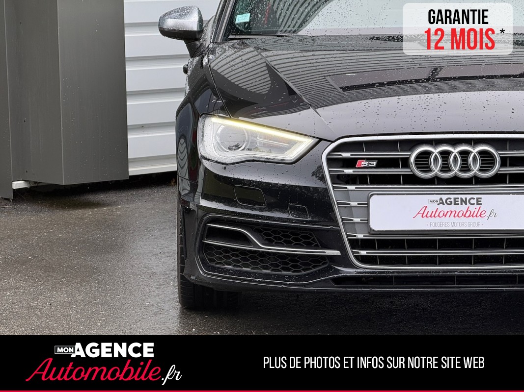 Audi S3 SPORTBACK 2.0 TFSI 300CH Boite Mécanique  QUATTRO *CARPLAY*TOIT OUVRANT*SIEGES CHAUFFANTS / GARANTIE 12 MOIS