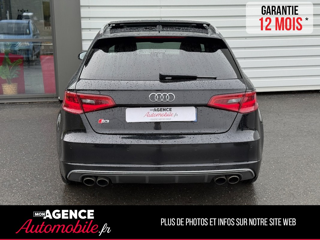 Audi S3 SPORTBACK 2.0 TFSI 300CH Boite Mécanique  QUATTRO *CARPLAY*TOIT OUVRANT*SIEGES CHAUFFANTS / GARANTIE 12 MOIS