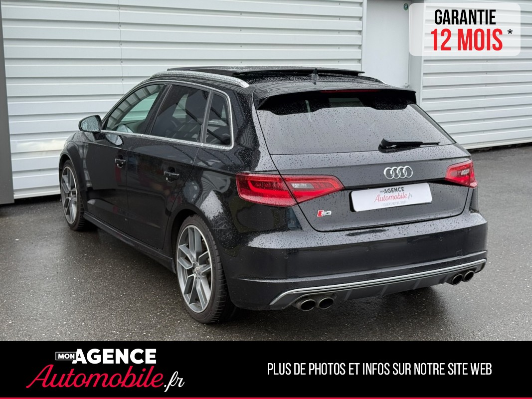 Audi S3 SPORTBACK 2.0 TFSI 300CH Boite Mécanique  QUATTRO *CARPLAY*TOIT OUVRANT*SIEGES CHAUFFANTS / GARANTIE 12 MOIS