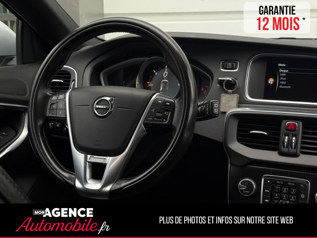 Volvo V40 D2 2.0 120ch R-DESIGN *ATTELAGE*/ GARANTIE 12 MOIS