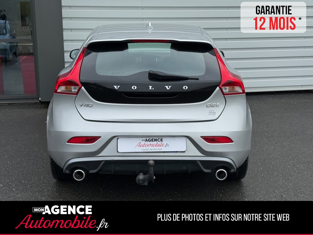 Volvo V40 D2 2.0 120ch R-DESIGN *ATTELAGE*/ GARANTIE 12 MOIS