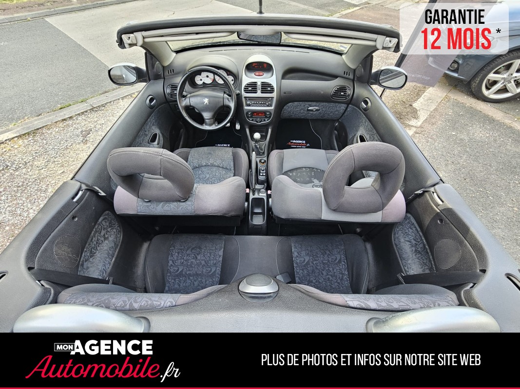 Peugeot 206cc 1.6 HDi 16V FAP 110ch QUIKSILVER BVM5