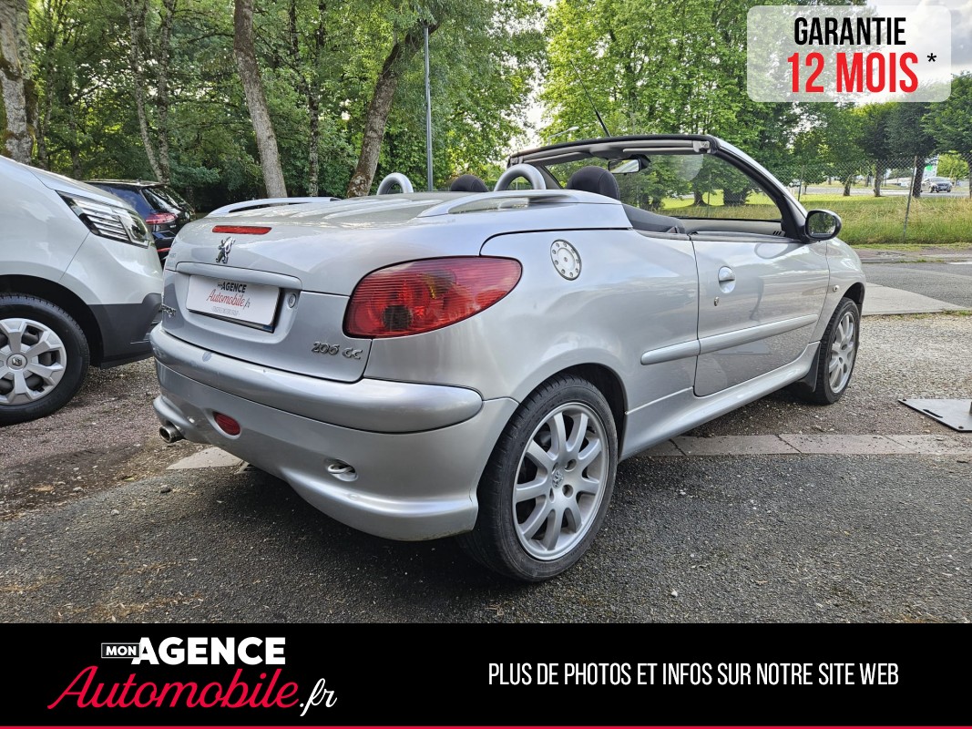 Peugeot 206cc 1.6 HDi 16V FAP 110ch QUIKSILVER BVM5