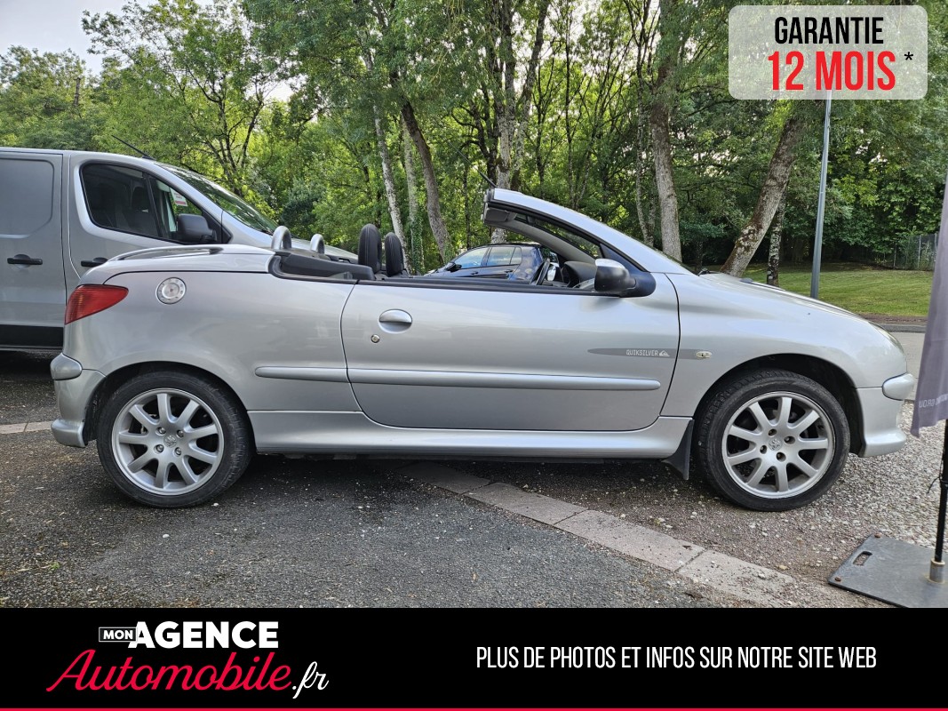 Peugeot 206cc 1.6 HDi 16V FAP 110ch QUIKSILVER BVM5