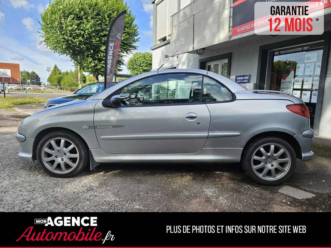 Peugeot 206cc 1.6 HDi 16V FAP 110ch QUIKSILVER BVM5
