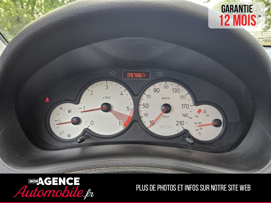 Peugeot 206cc 1.6 HDi 16V FAP 110ch QUIKSILVER BVM5