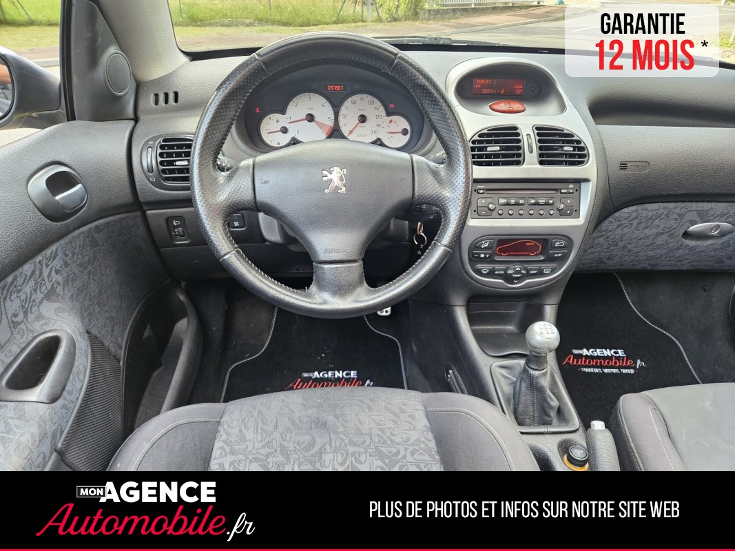 Peugeot 206cc 1.6 HDi 16V FAP 110ch QUIKSILVER BVM5