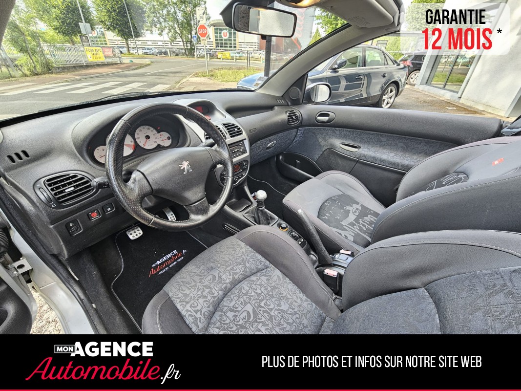 Peugeot 206cc 1.6 HDi 16V FAP 110ch QUIKSILVER BVM5