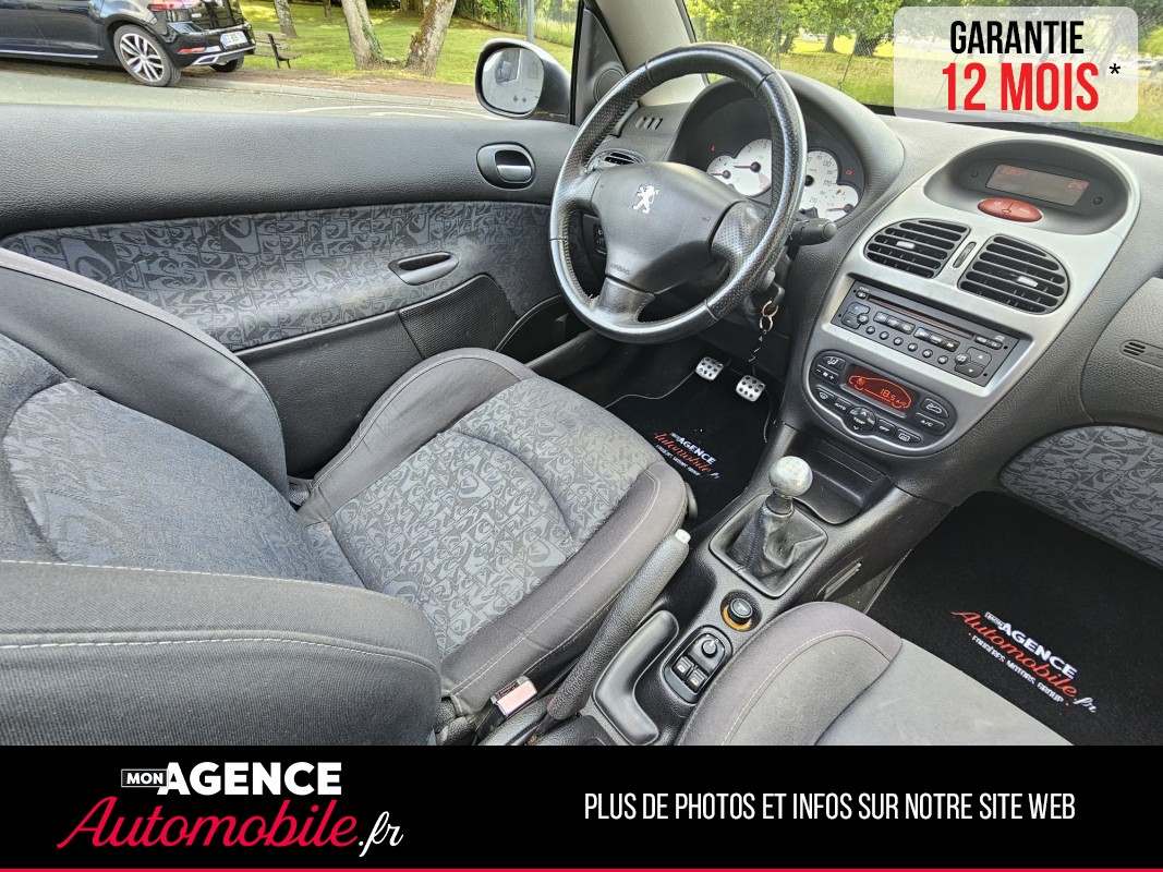 Peugeot 206cc 1.6 HDi 16V FAP 110ch QUIKSILVER BVM5