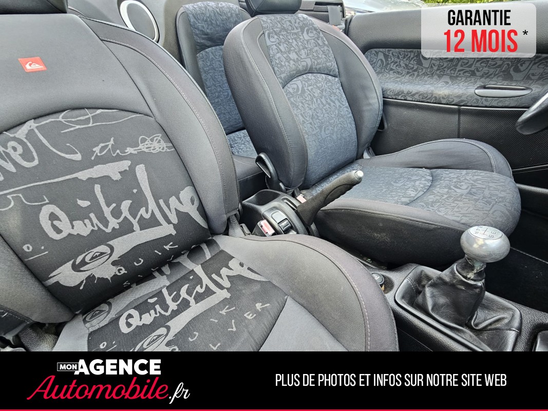 Peugeot 206cc 1.6 HDi 16V FAP 110ch QUIKSILVER BVM5