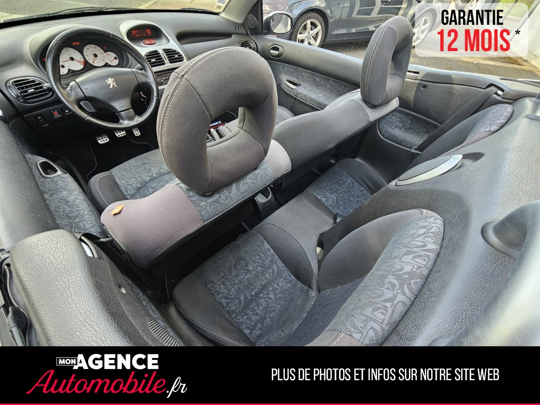 Peugeot 206cc 1.6 HDi 16V FAP 110ch QUIKSILVER BVM5