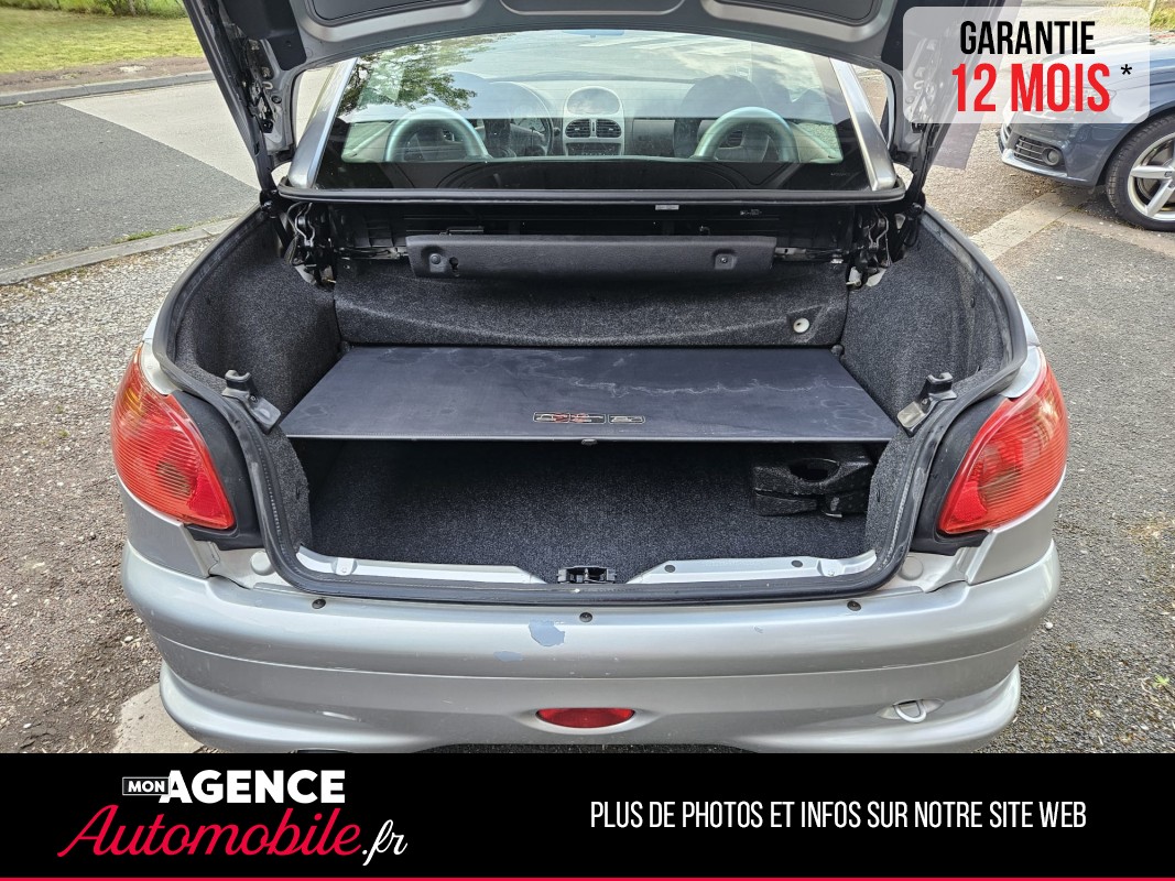 Peugeot 206cc 1.6 HDi 16V FAP 110ch QUIKSILVER BVM5