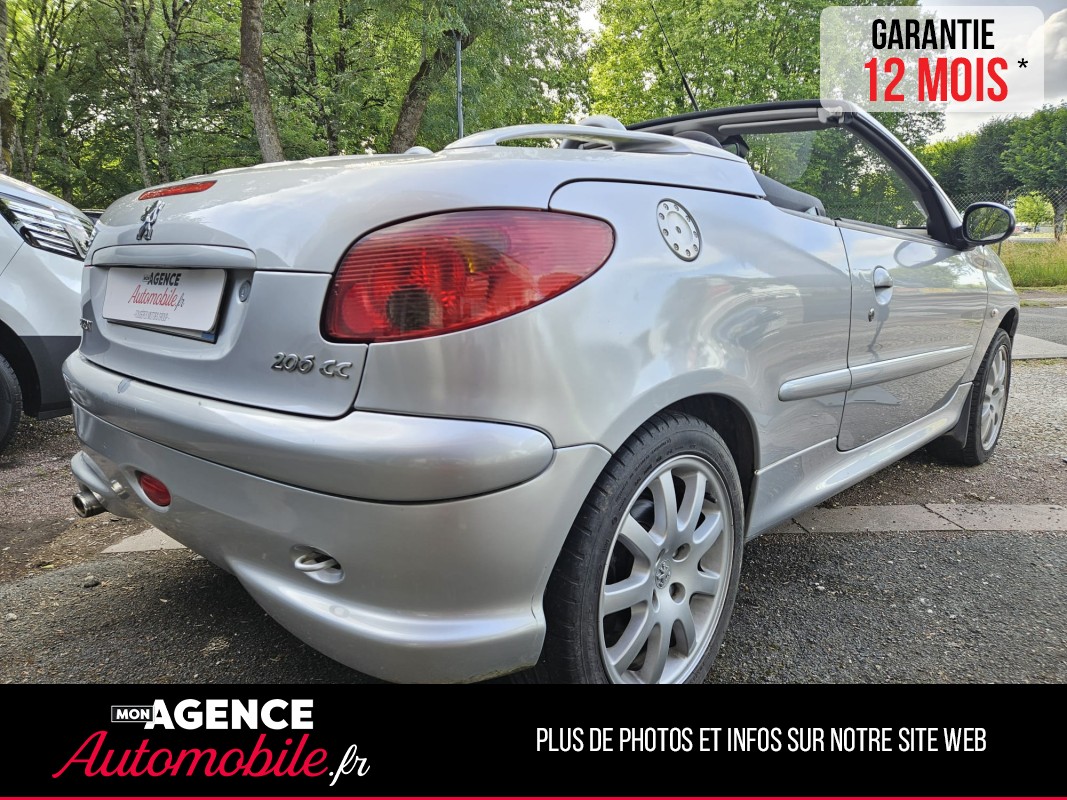Peugeot 206cc 1.6 HDi 16V FAP 110ch QUIKSILVER BVM5