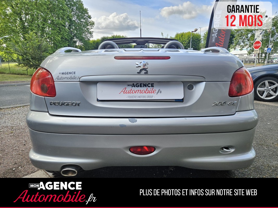 Peugeot 206cc 1.6 HDi 16V FAP 110ch QUIKSILVER BVM5