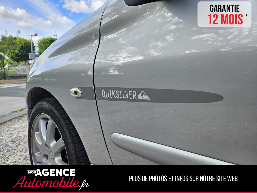 Peugeot 206cc 1.6 HDi 16V FAP 110ch QUIKSILVER BVM5
