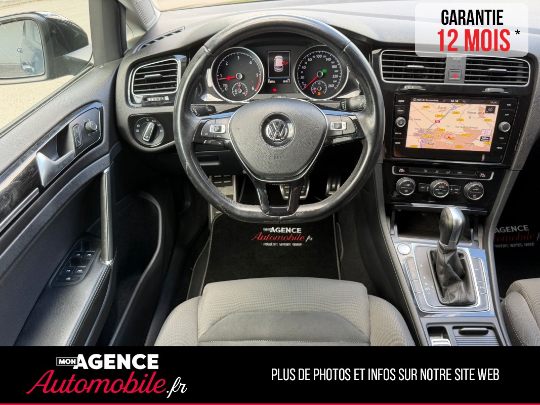 Volkswagen GOLF VII (2) 2.0 TDI 150 BLUEMOTION TECHNOLOGY CARAT DSG7 5P