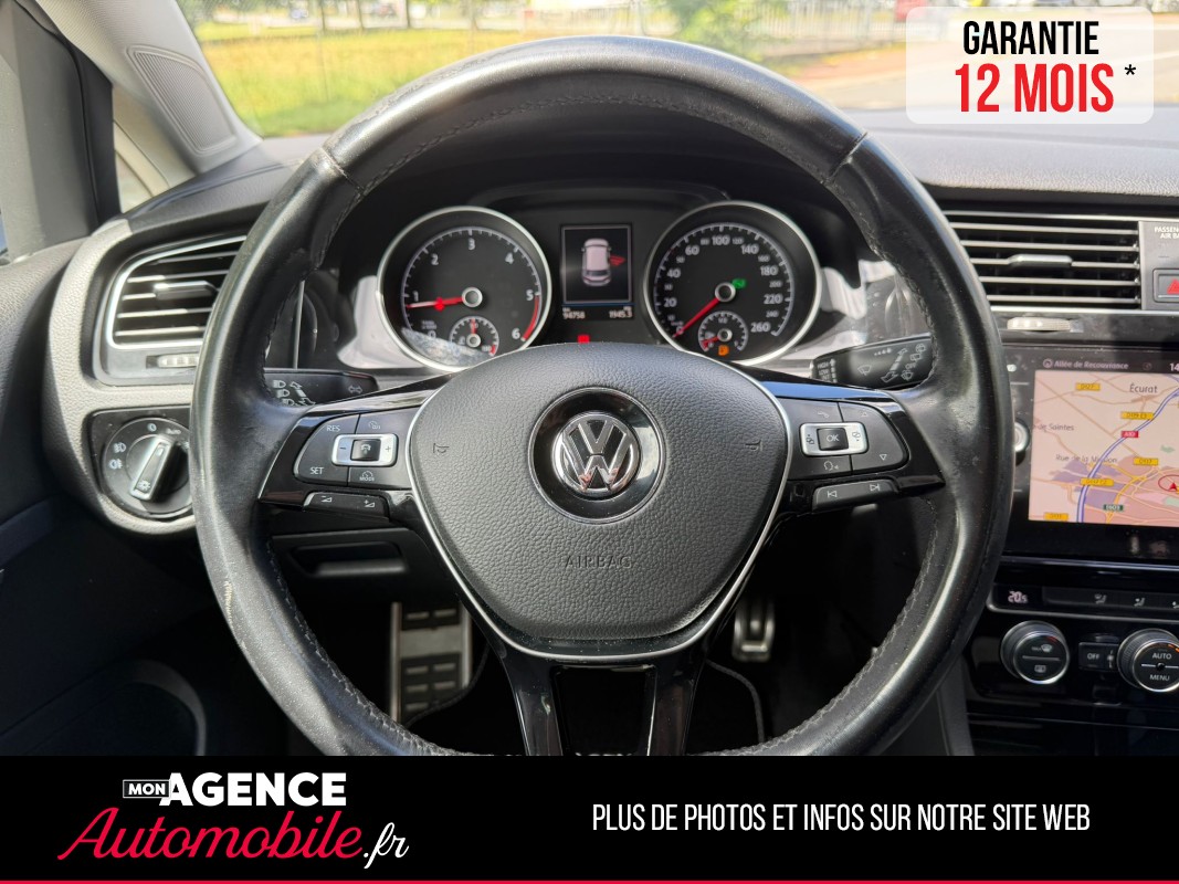 Volkswagen GOLF VII (2) 2.0 TDI 150 BLUEMOTION TECHNOLOGY CARAT DSG7 5P