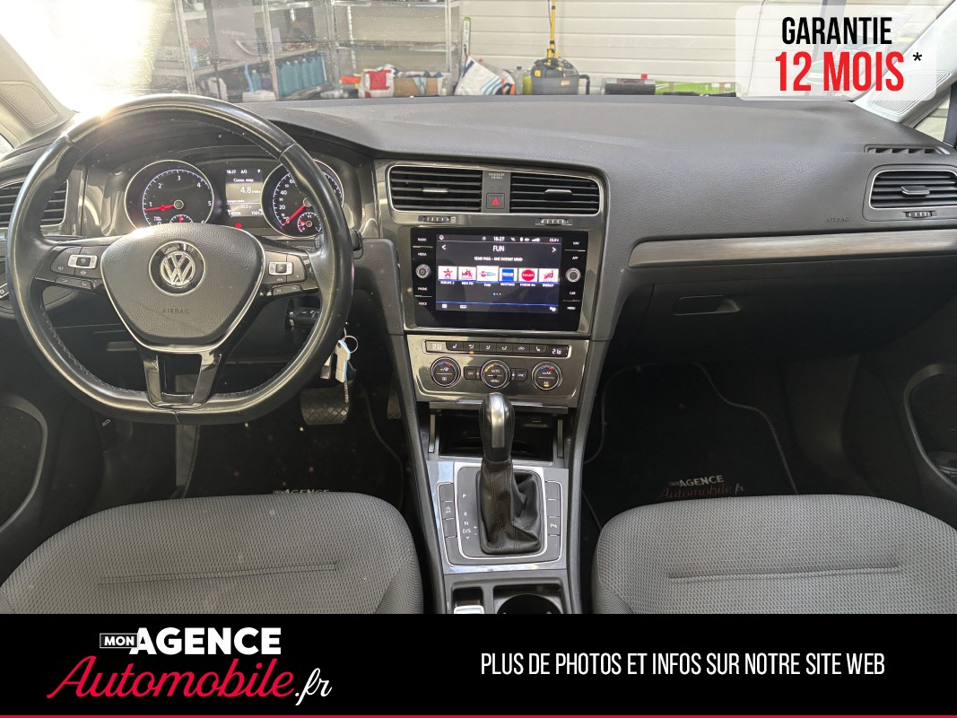 Volkswagen GOLF VII Phase 2 2.0 TDI DSG7 150 CH Confortline / Garantie 12 Mois