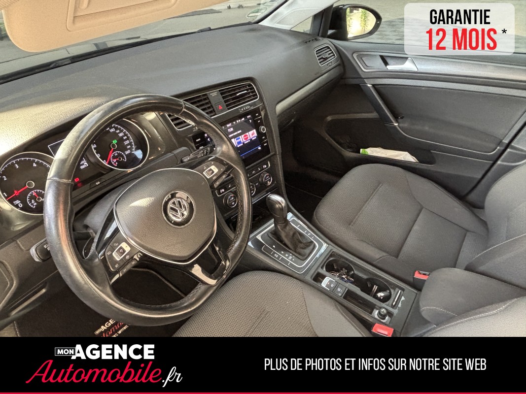 Volkswagen GOLF VII Phase 2 2.0 TDI DSG7 150 CH Confortline / Garantie 12 Mois