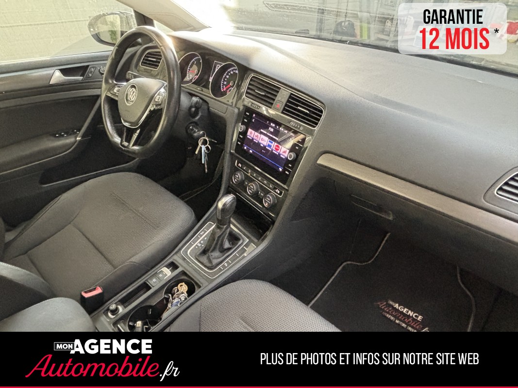 Volkswagen GOLF VII Phase 2 2.0 TDI DSG7 150 CH Confortline / Garantie 12 Mois