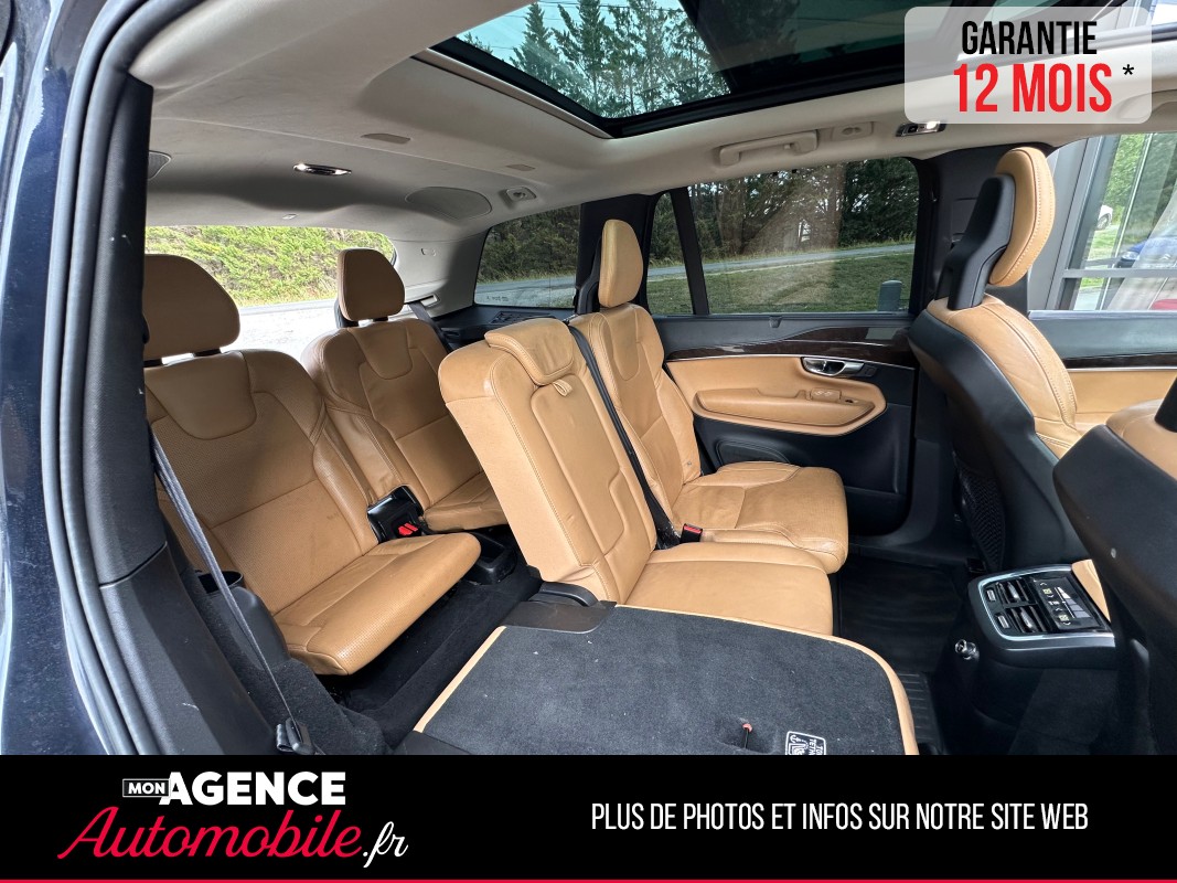 Volvo XC90 T8 407 Ch INSCRIPTION (BATTERIE NEUVE) Hybride Rechargeable 320 + 87 / GARANTIE 12 MOIS