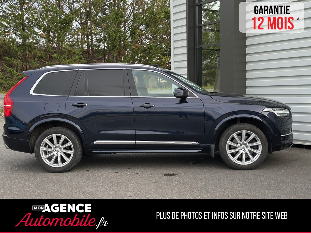 Volvo XC90 T8 407 Ch INSCRIPTION (BATTERIE NEUVE) Hybride Rechargeable 320 + 87 / GARANTIE 12 MOIS