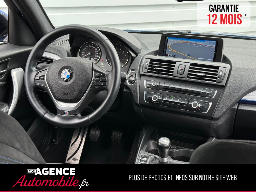BMW SERIE 1 (F20) 116i Pack M Sport *Bleu Estoril / GARANTIE 12 MOIS