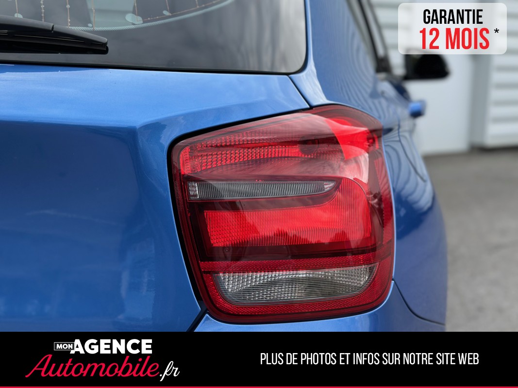 BMW SERIE 1 (F20) 116i Pack M Sport *Bleu Estoril / GARANTIE 12 MOIS