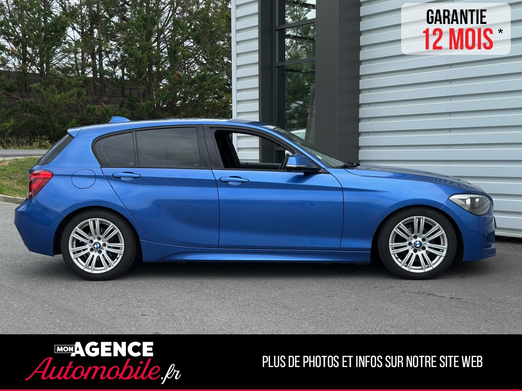 BMW SERIE 1 (F20) 116i Pack M Sport *Bleu Estoril / GARANTIE 12 MOIS