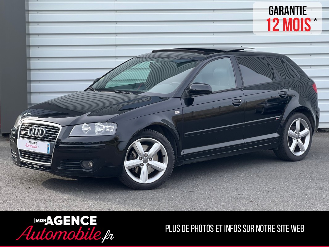 Audi A3 SPORTBACK 2.0 TFSI 200 S-Line *Toit Ouvrant*Reprogrammation Éthanol / GARANTIE 12 MOIS