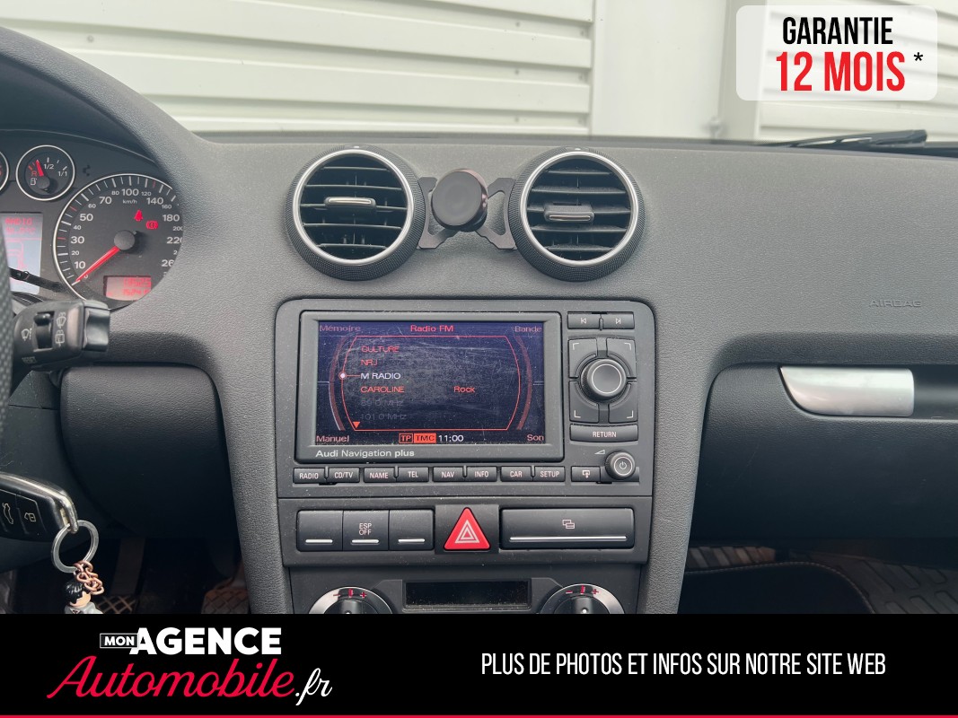 Audi A3 SPORTBACK 2.0 TFSI 200 S-Line *Toit Ouvrant*Reprogrammation Éthanol / GARANTIE 12 MOIS