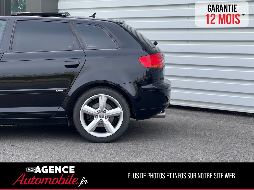 Audi A3 SPORTBACK 2.0 TFSI 200 S-Line *Toit Ouvrant*Reprogrammation Éthanol / GARANTIE 12 MOIS