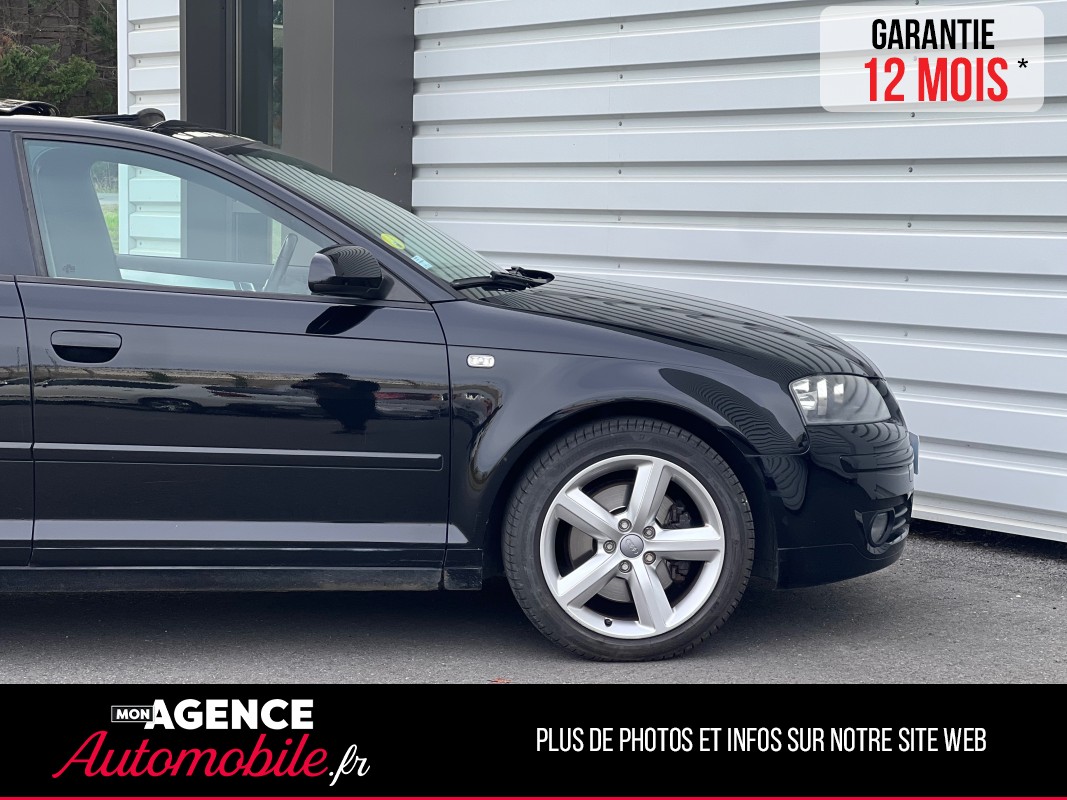 Audi A3 SPORTBACK 2.0 TFSI 200 S-Line *Toit Ouvrant*Reprogrammation Éthanol / GARANTIE 12 MOIS