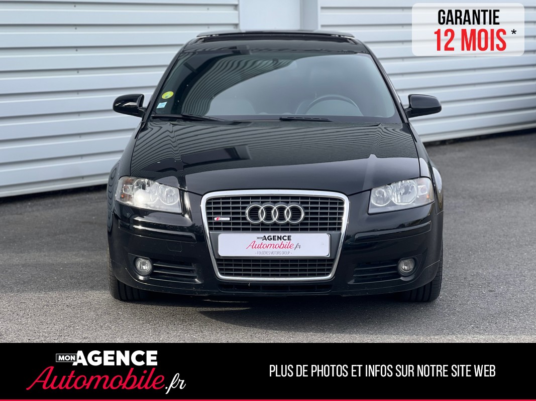 Audi A3 SPORTBACK 2.0 TFSI 200 S-Line *Toit Ouvrant*Reprogrammation Éthanol / GARANTIE 12 MOIS