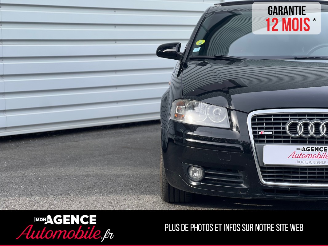 Audi A3 SPORTBACK 2.0 TFSI 200 S-Line *Toit Ouvrant*Reprogrammation Éthanol / GARANTIE 12 MOIS